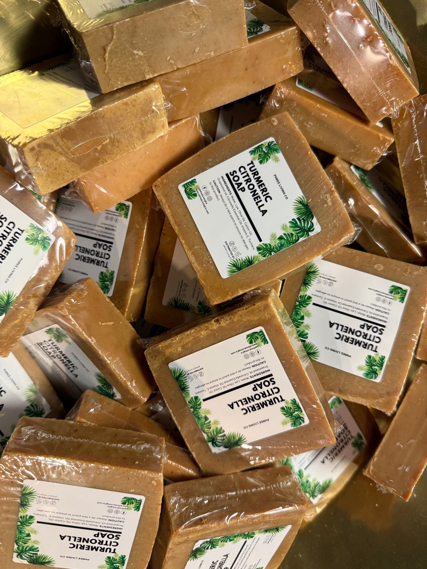 Tumeric Citronella Soap