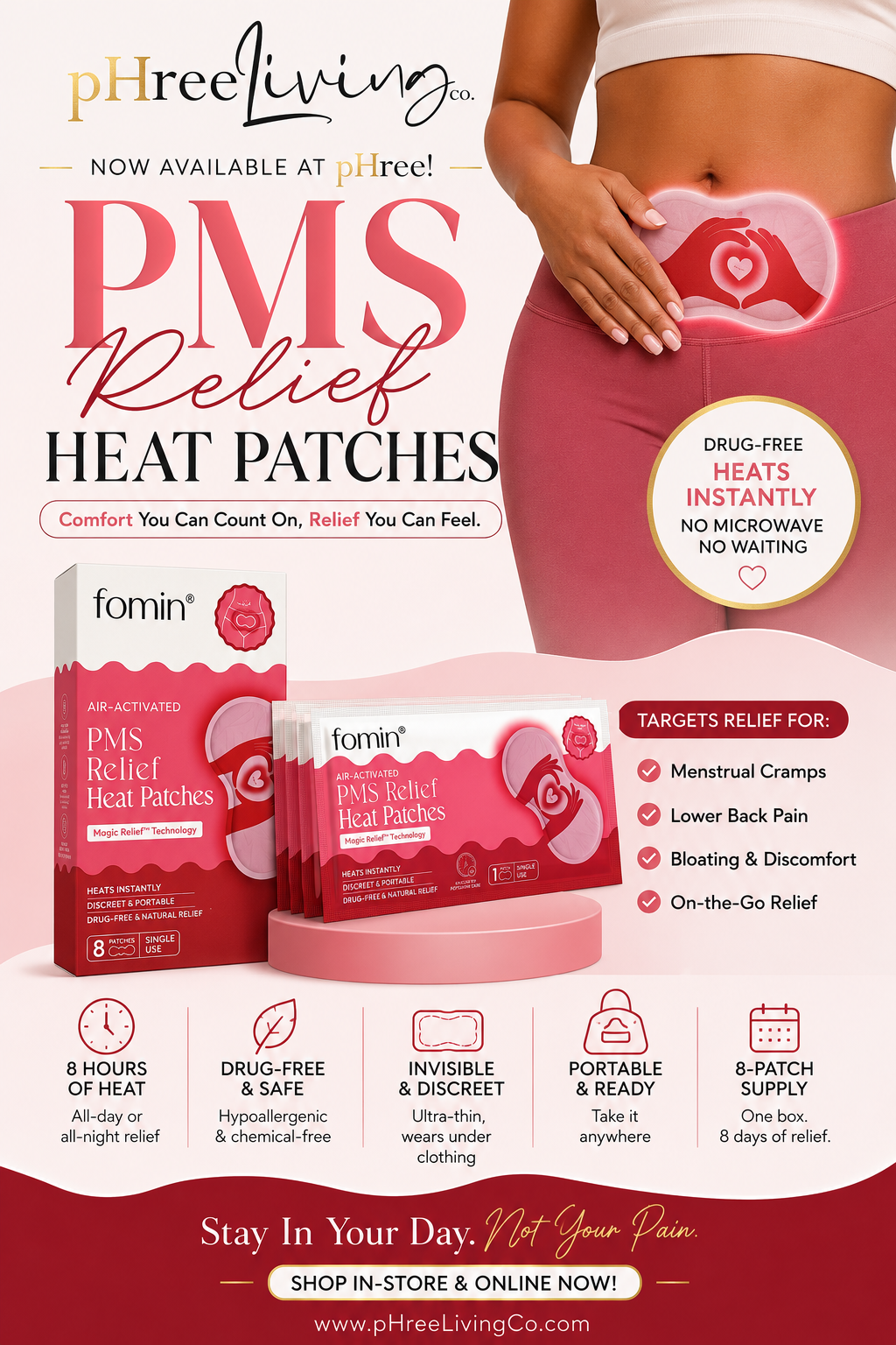 PMS Relief Heat Patches