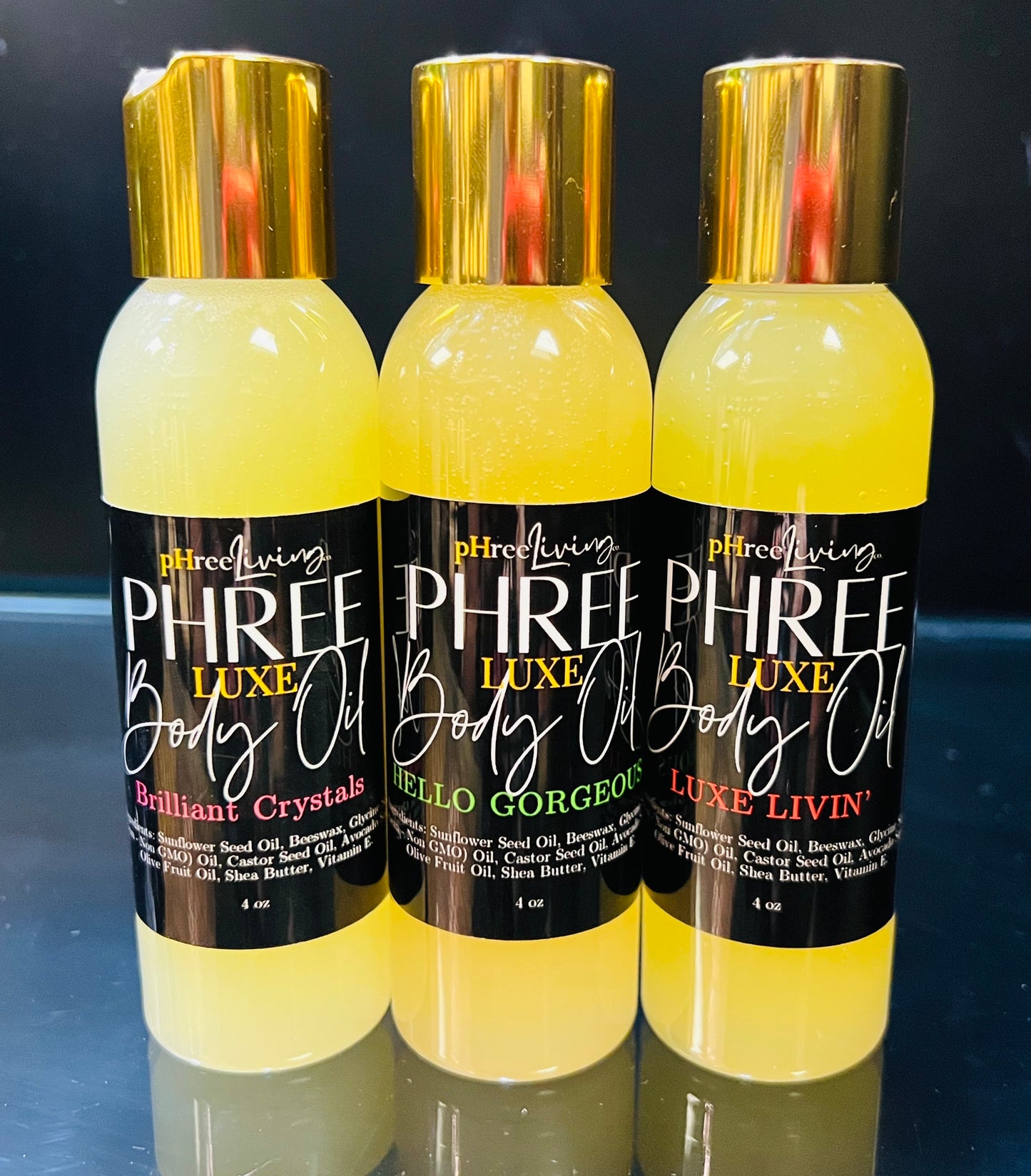 pHree Body Oils: Luxe Edition