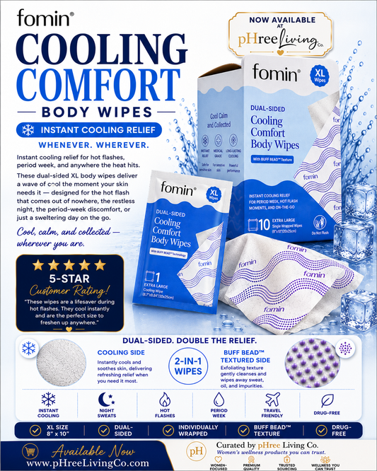 Fomin Cooling Comfort Body Wipes